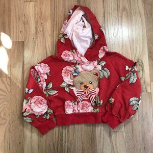 Monnalisa red hoodie